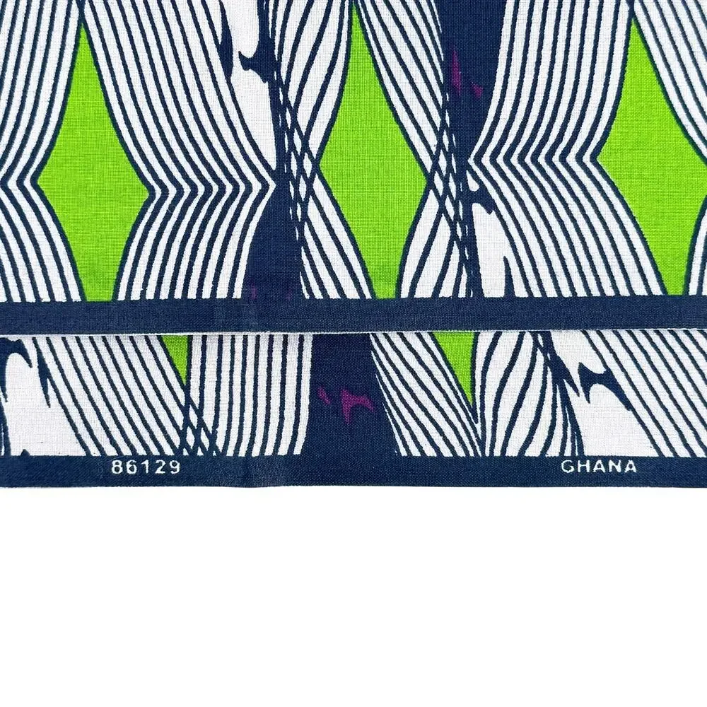 Fashion de Woodin Ghana 86129 African Print Waxed Fabric Geometric 48